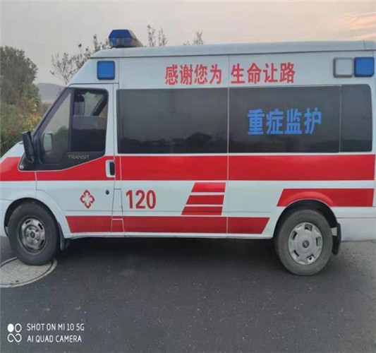西工救护车出租服务案例3